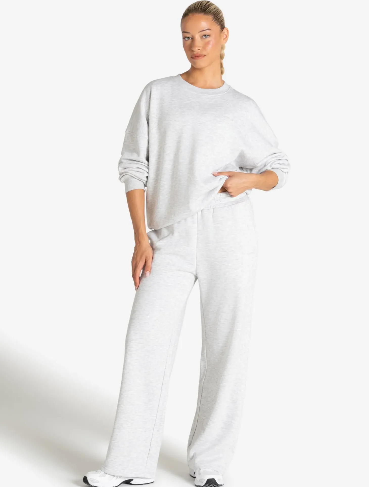 Core Sweater Grey Marl