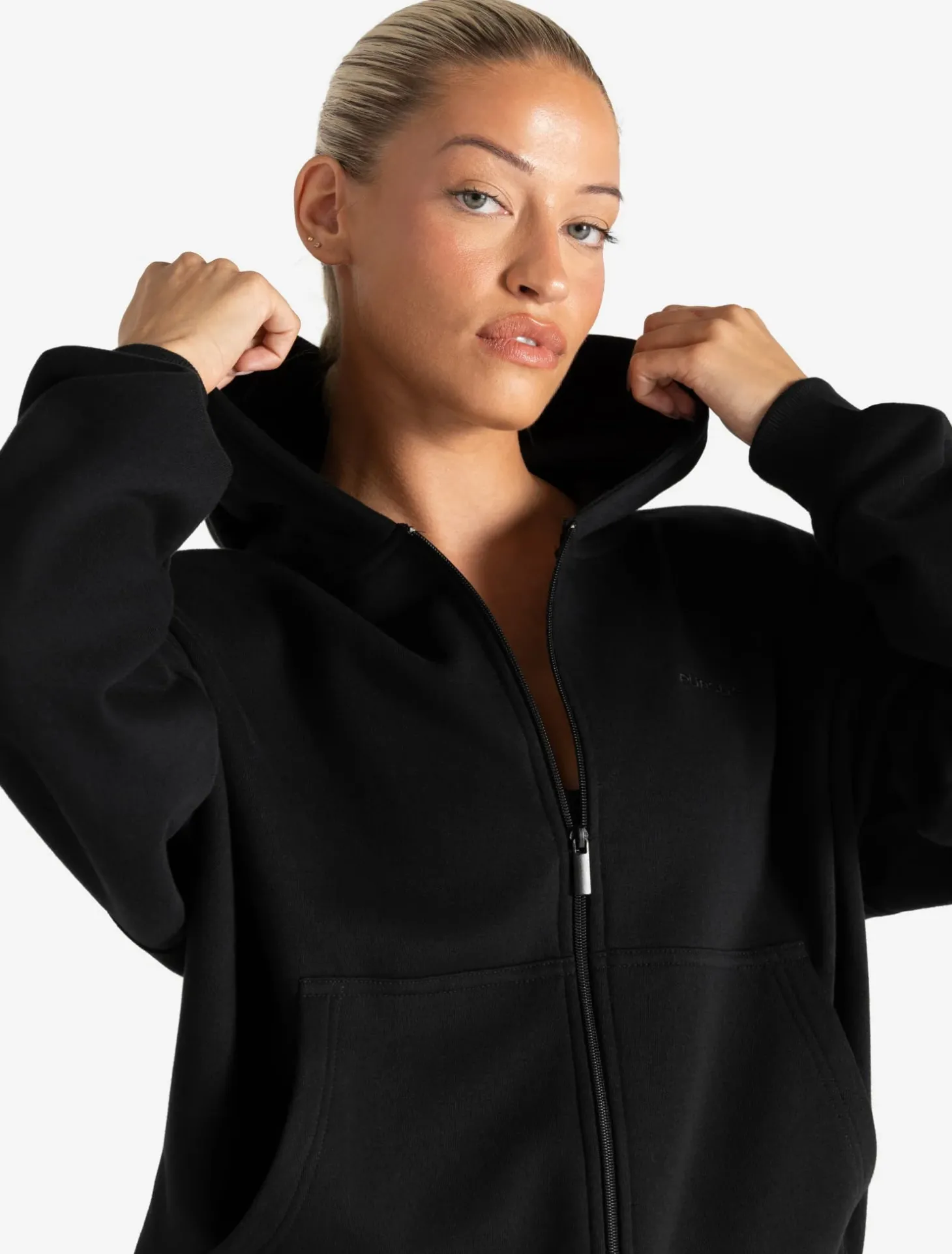 Core Zip Hoodie Black