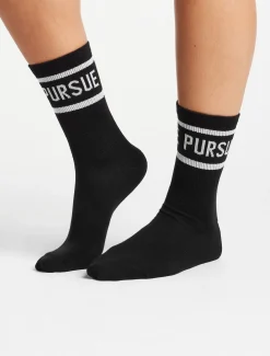 Crew Socks Black (Unisex)