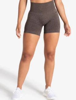 Form Seamless Shorts Brown Marl