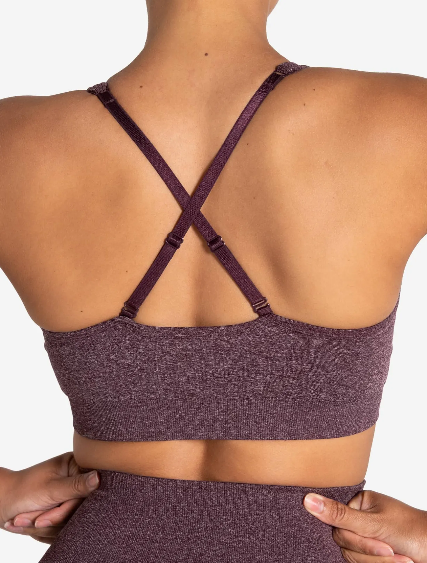 Form Seamless Sports Bra Cherry Marl