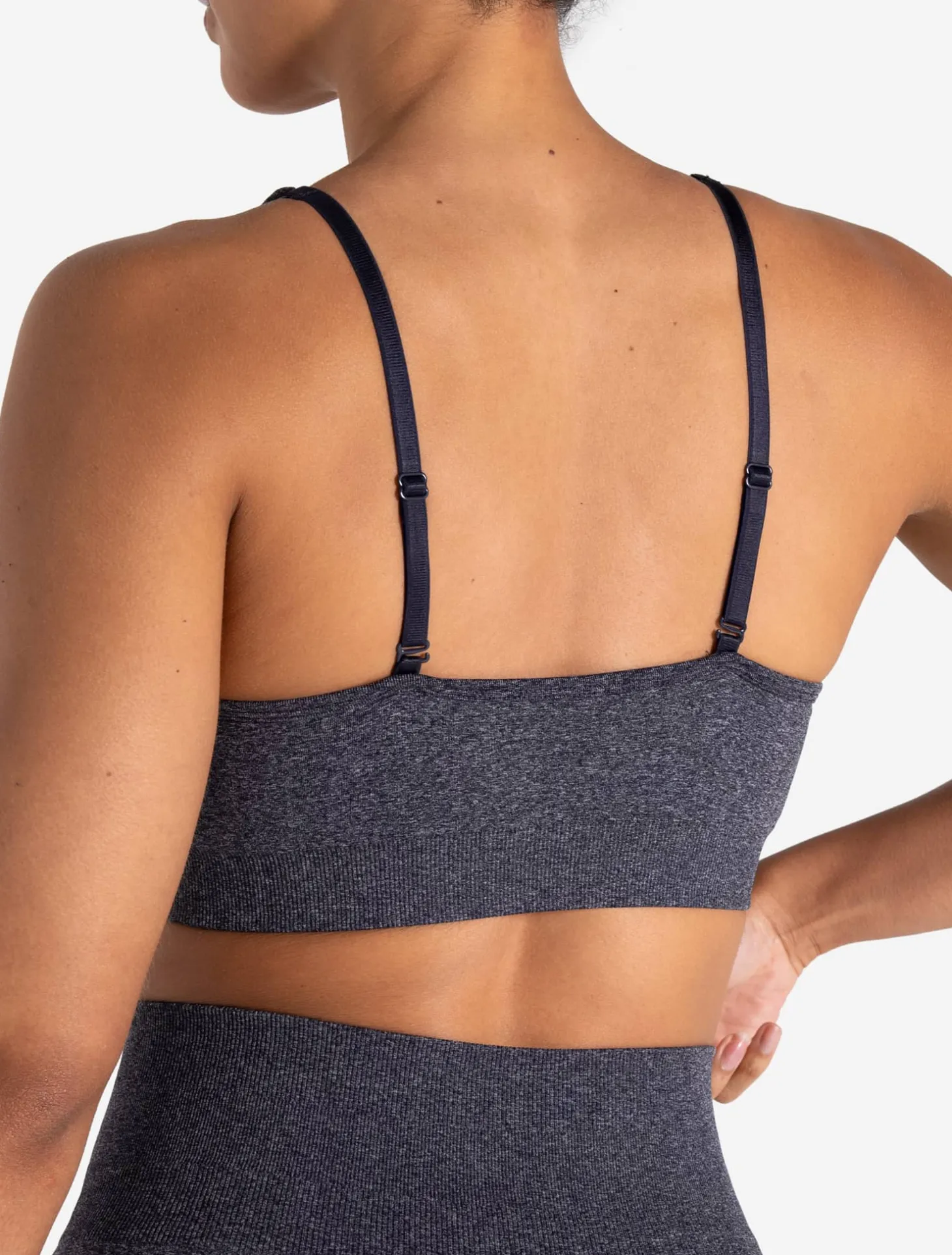 Form Seamless Sports Bra Navy Marl