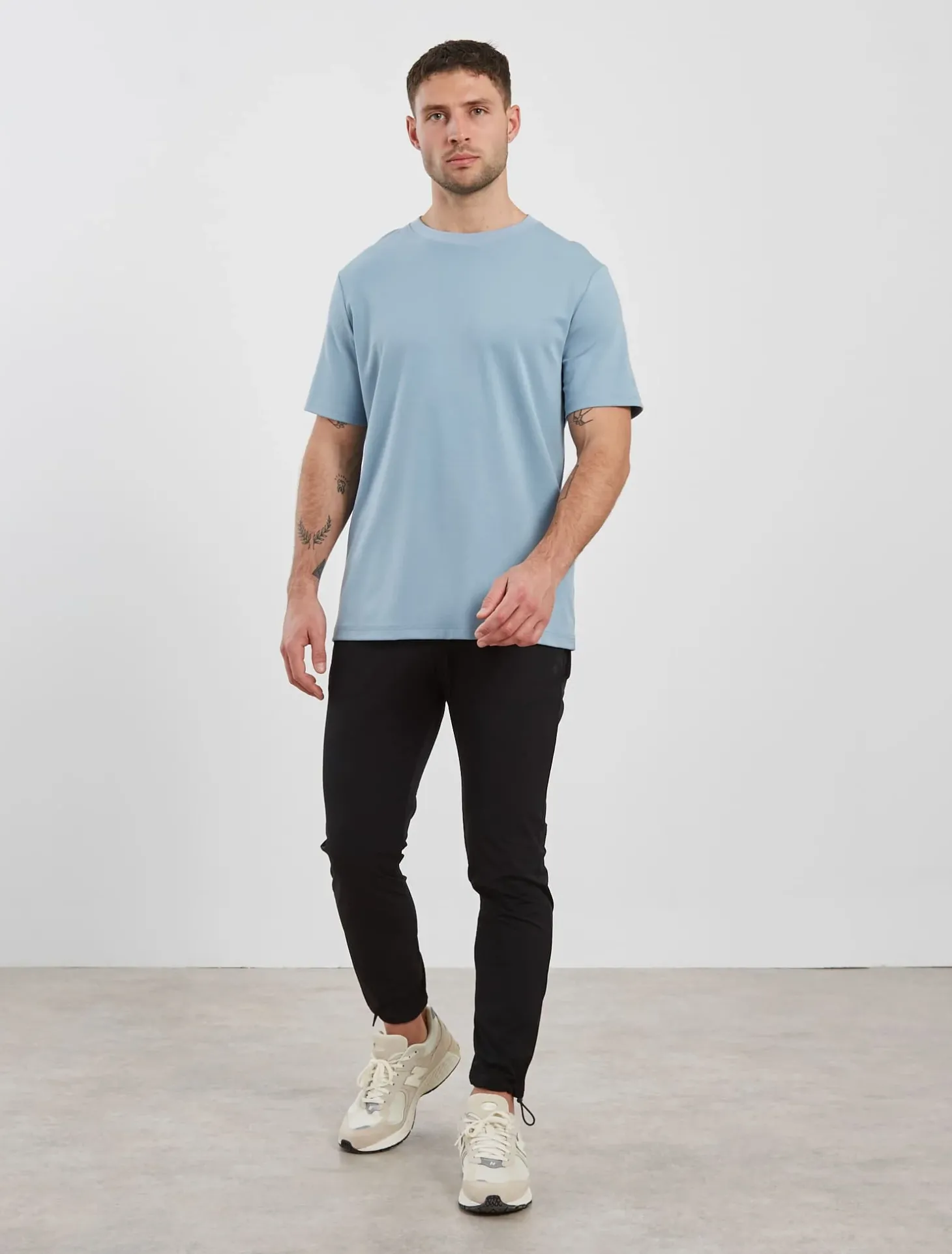 Fundamental Relaxed Fit T-Shirt Light Blue
