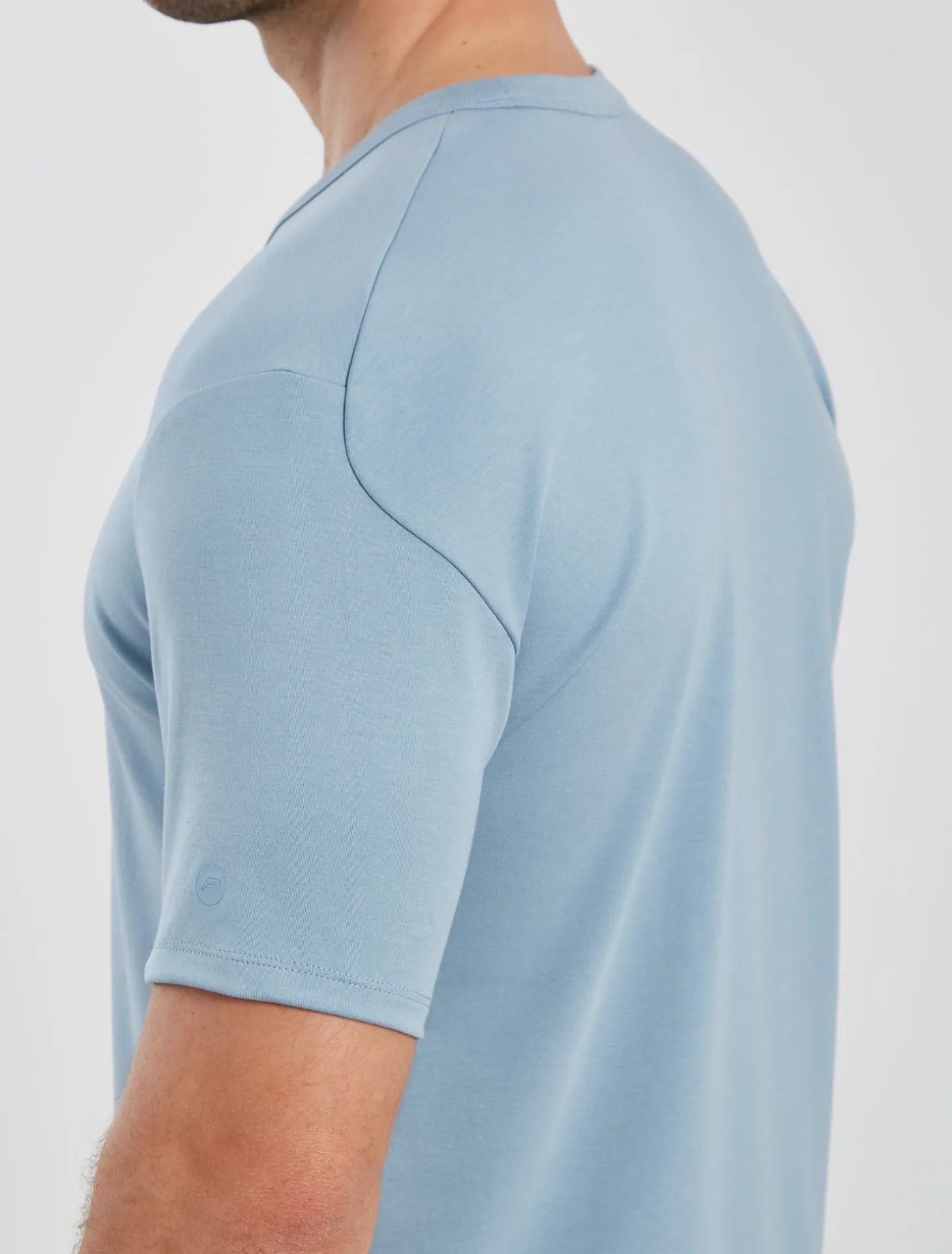 Fundamental Slim Fit T-Shirt Light Blue