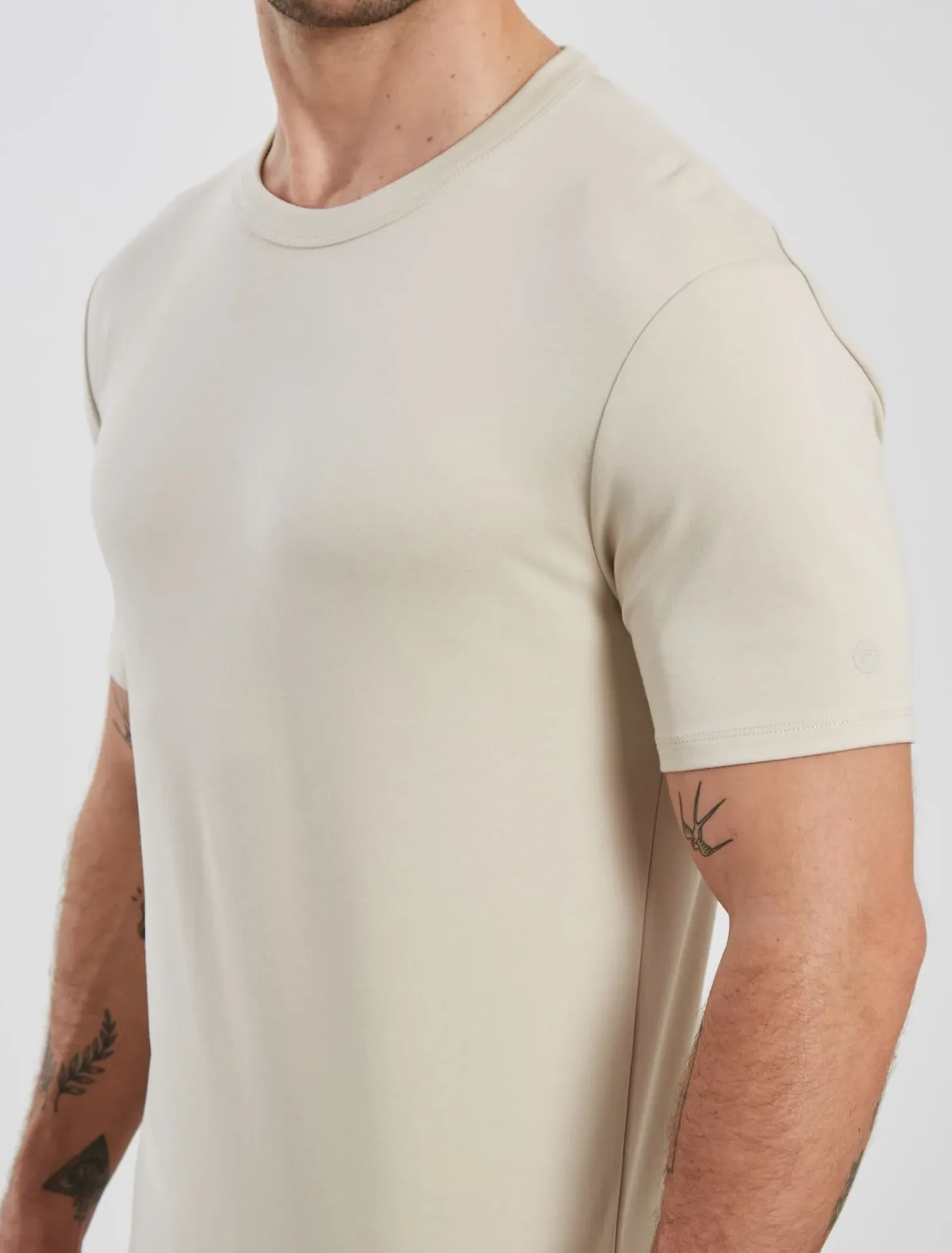 Fundamental Slim Fit T-Shirt Oat