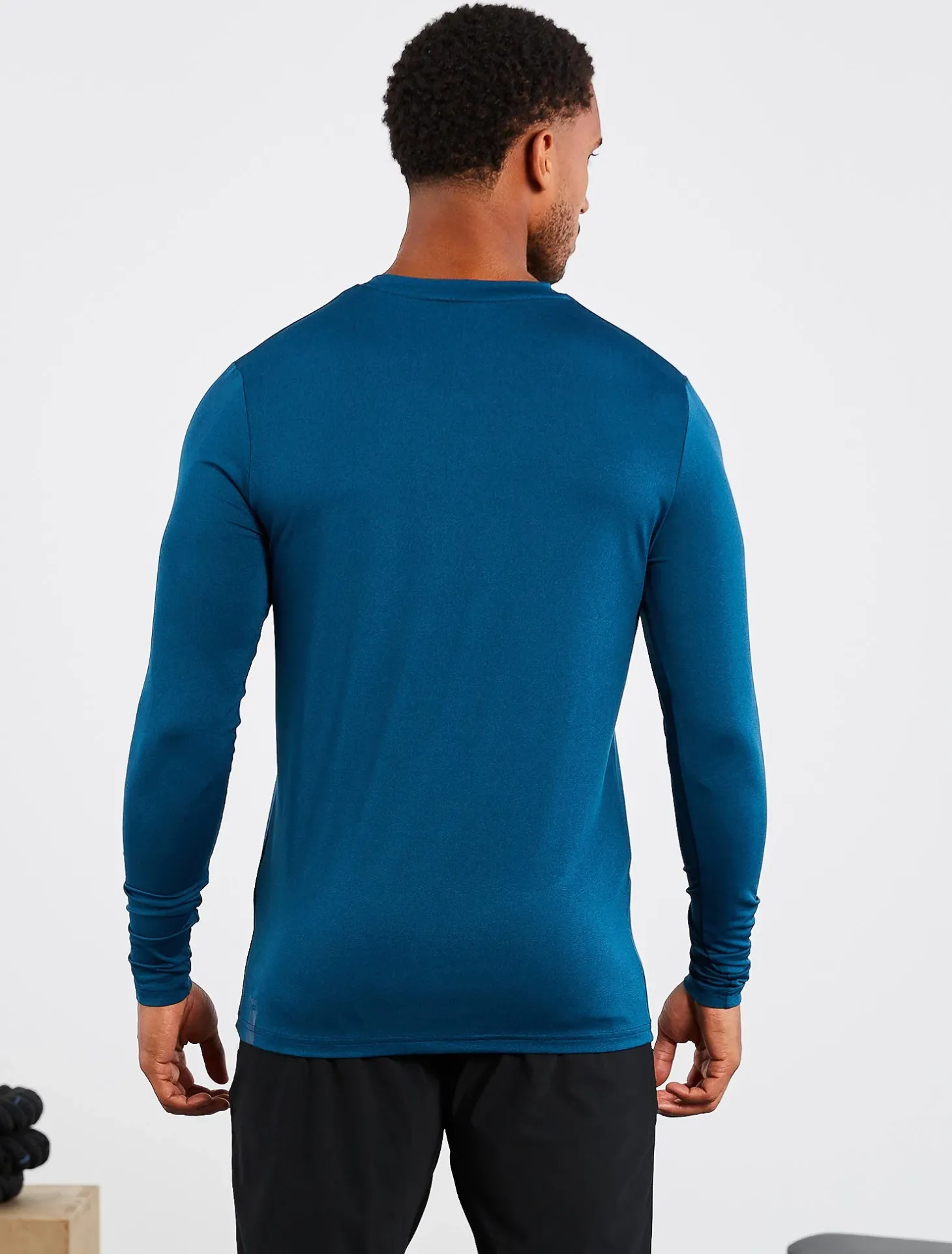 Hybrid Everyday Long Sleeve Blue Marl