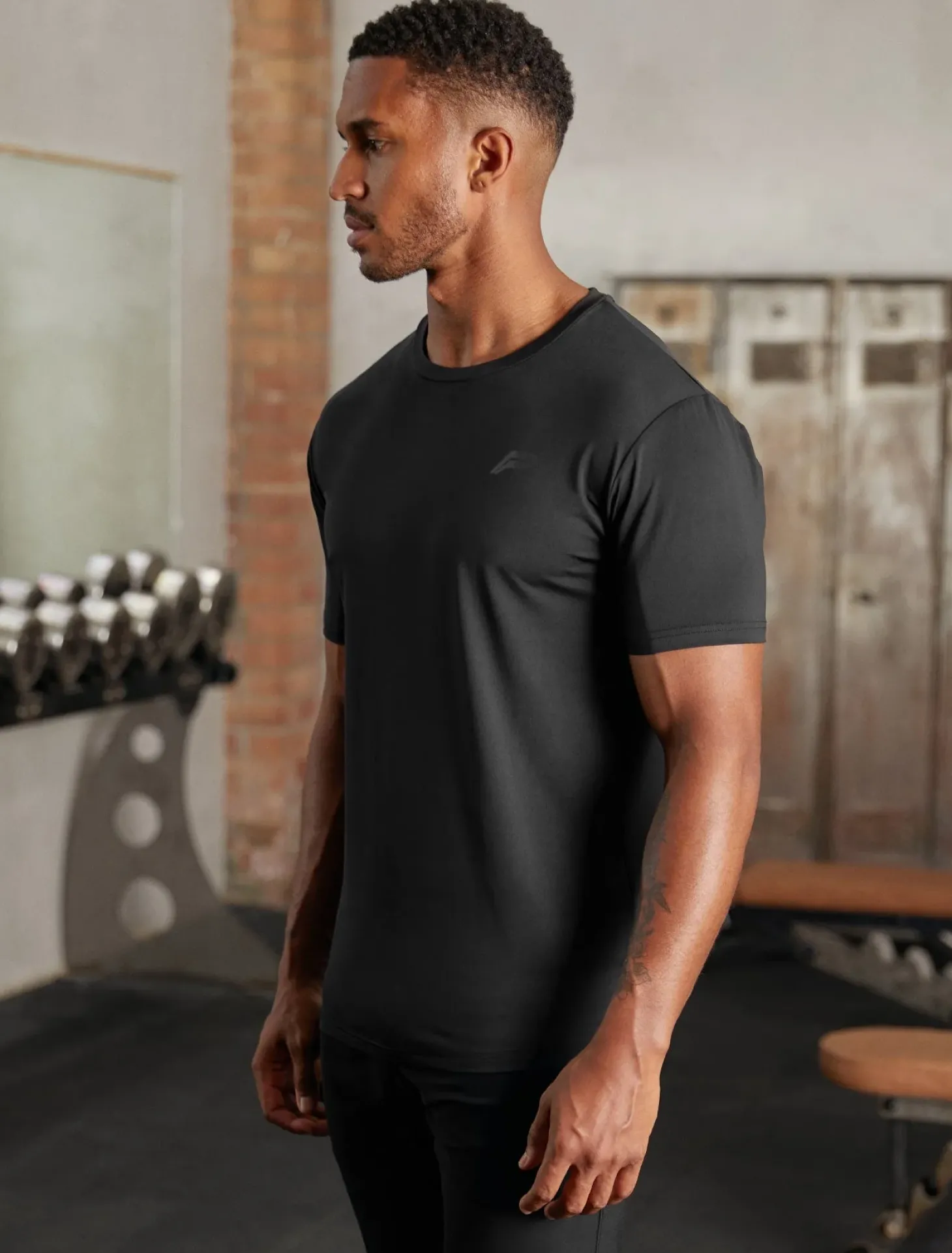 Hybrid Everyday T-Shirt Black