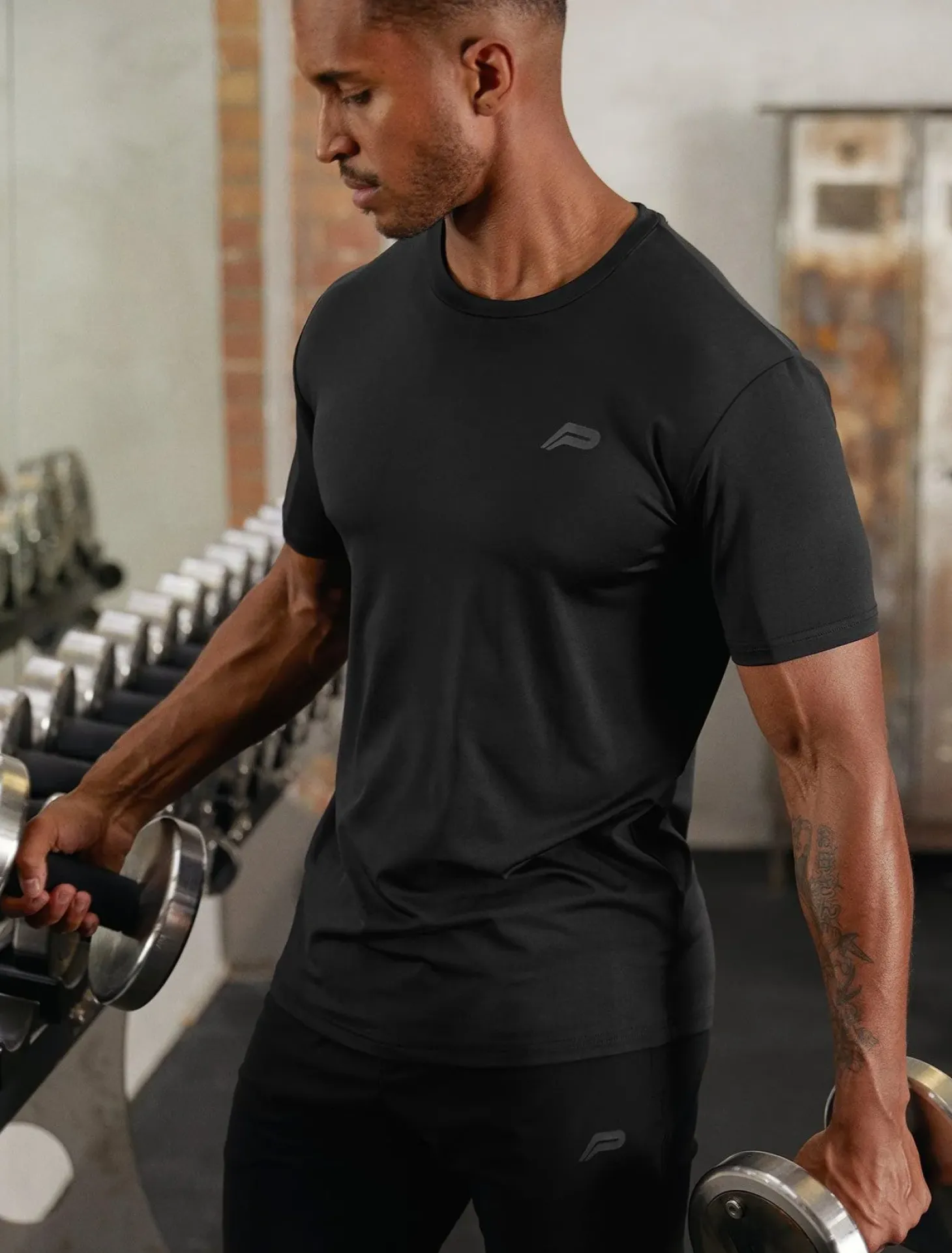 Hybrid Everyday T-Shirt Black