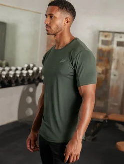 Hybrid Everyday T-Shirt Olive Marl