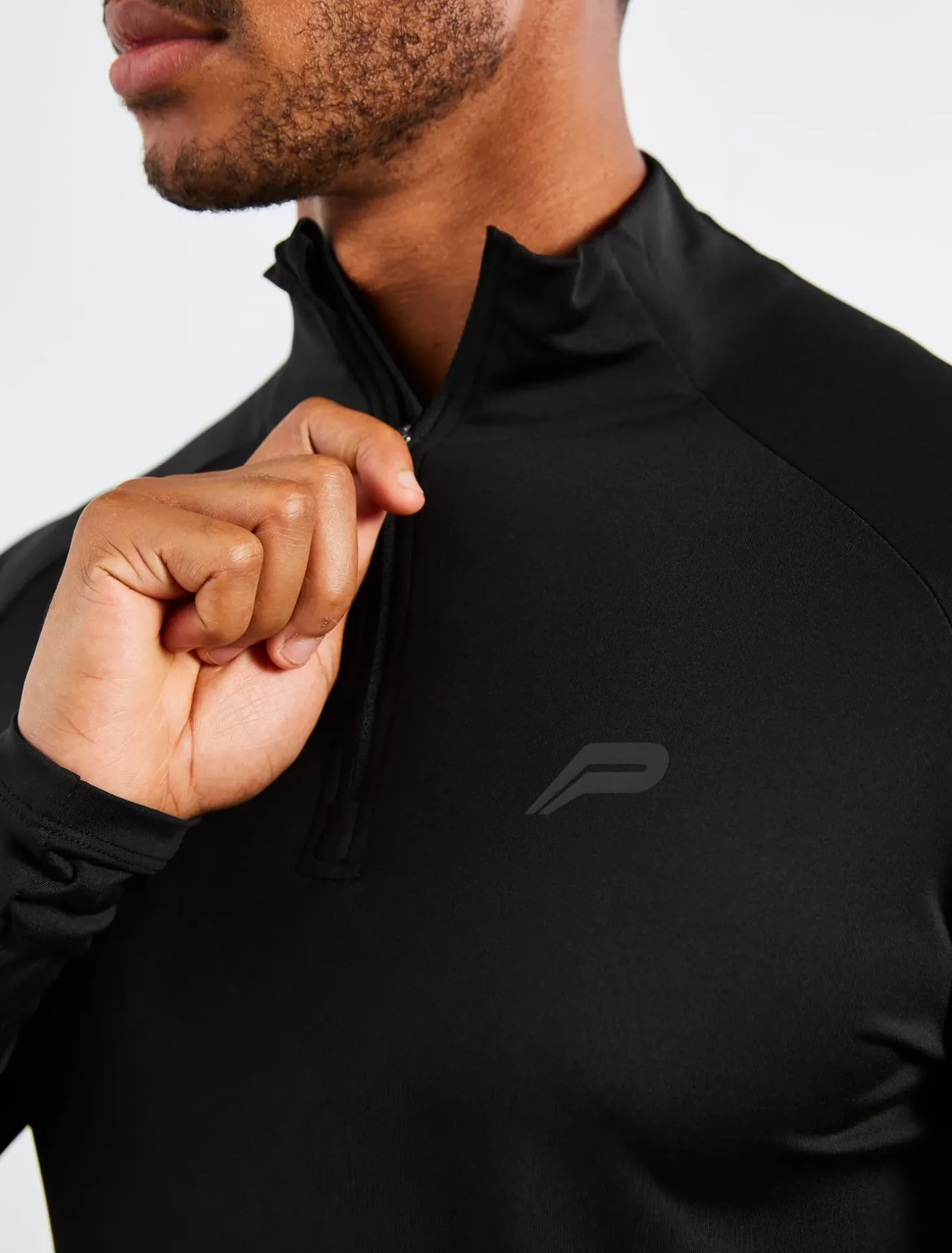 Hybrid Everyday 1/4 Zip Black