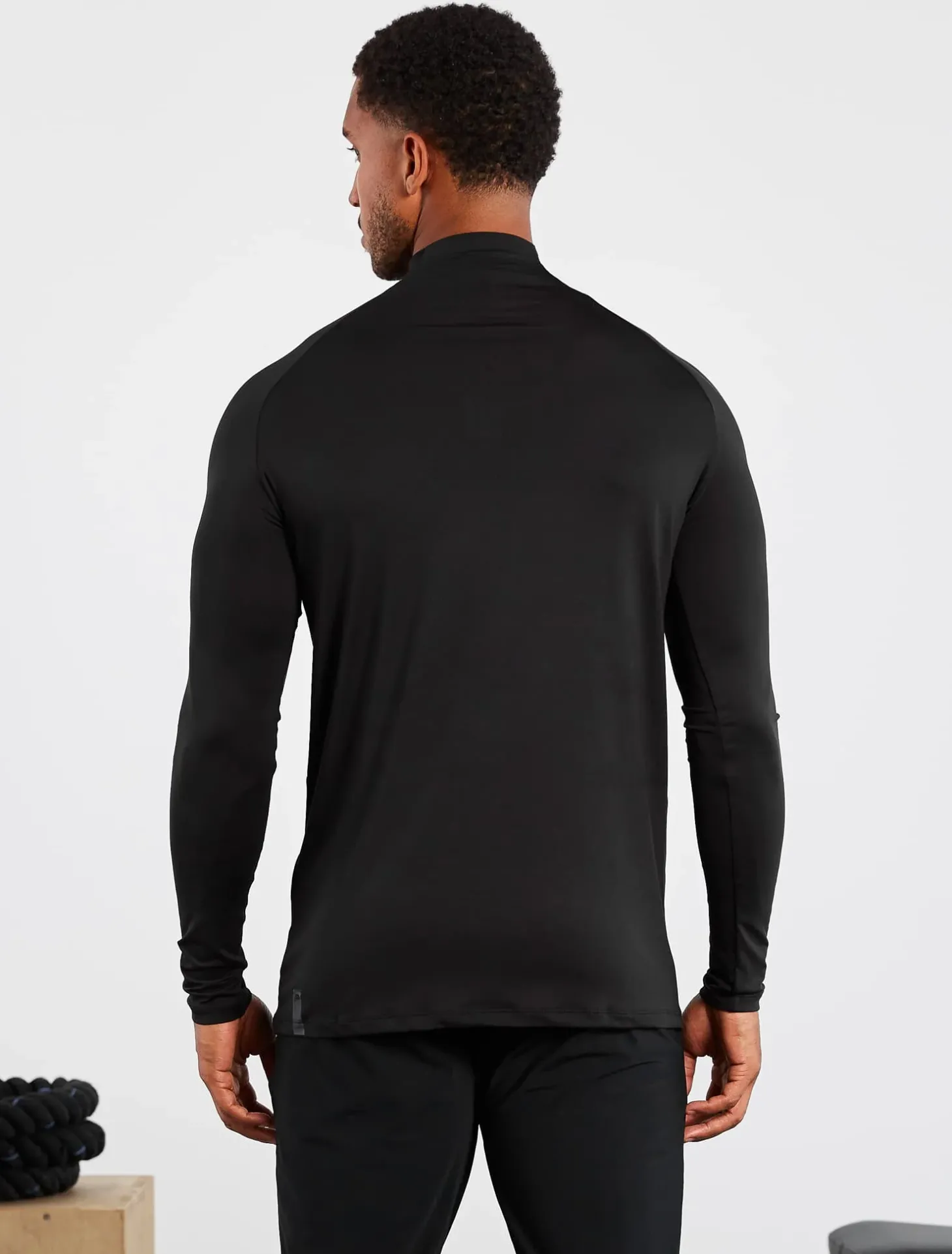 Hybrid Everyday 1/4 Zip Black
