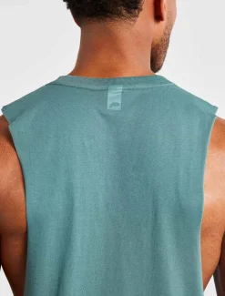 Icon Drop Arm Tank Teal