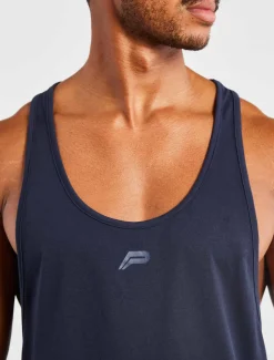 Icon Stringer Vest Navy