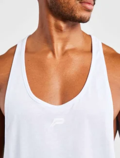 Icon Stringer Vest White