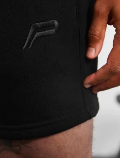 Icon Tapered Shorts Black