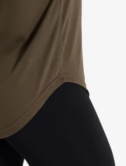 Lightweight Oversized Gym Tank Olive
