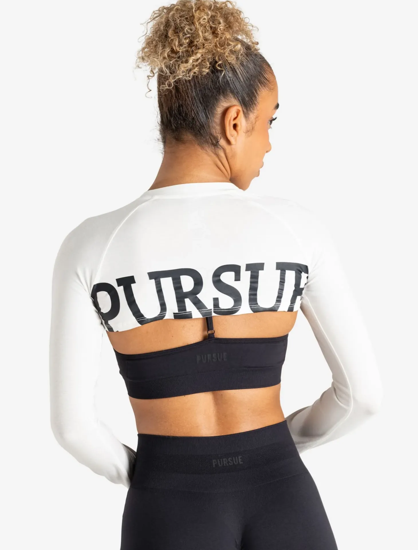 Long Sleeve Shrug White