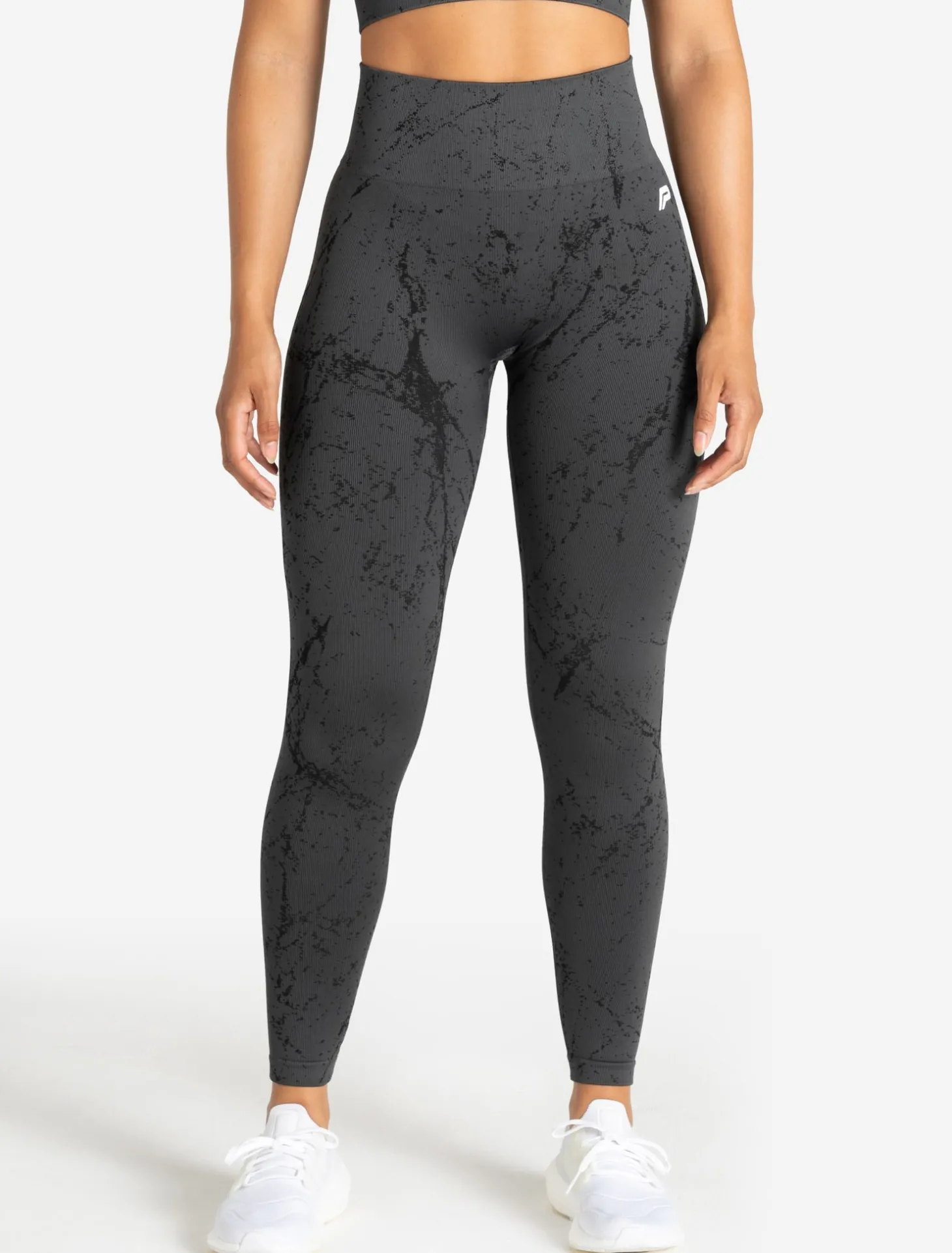 Marble Seamless Leggings Shadow Grey