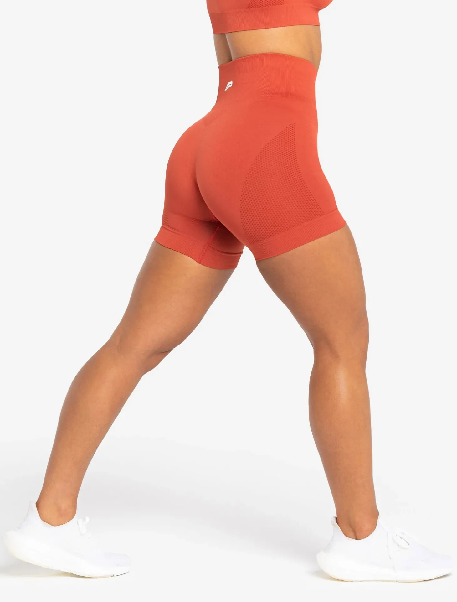 Move Seamless Shorts Burnt Red