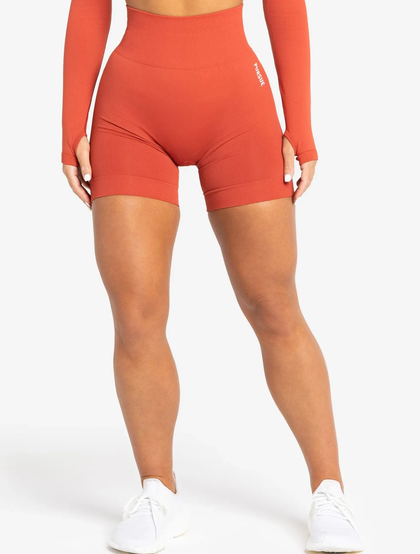 Move Seamless Shorts Burnt Red