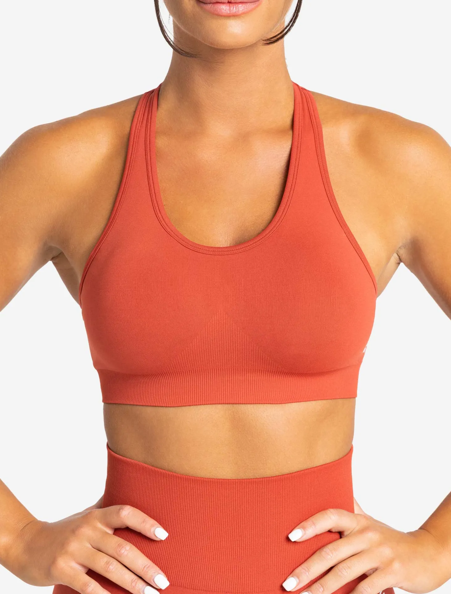 Move Seamless Sports Bra Burnt Red