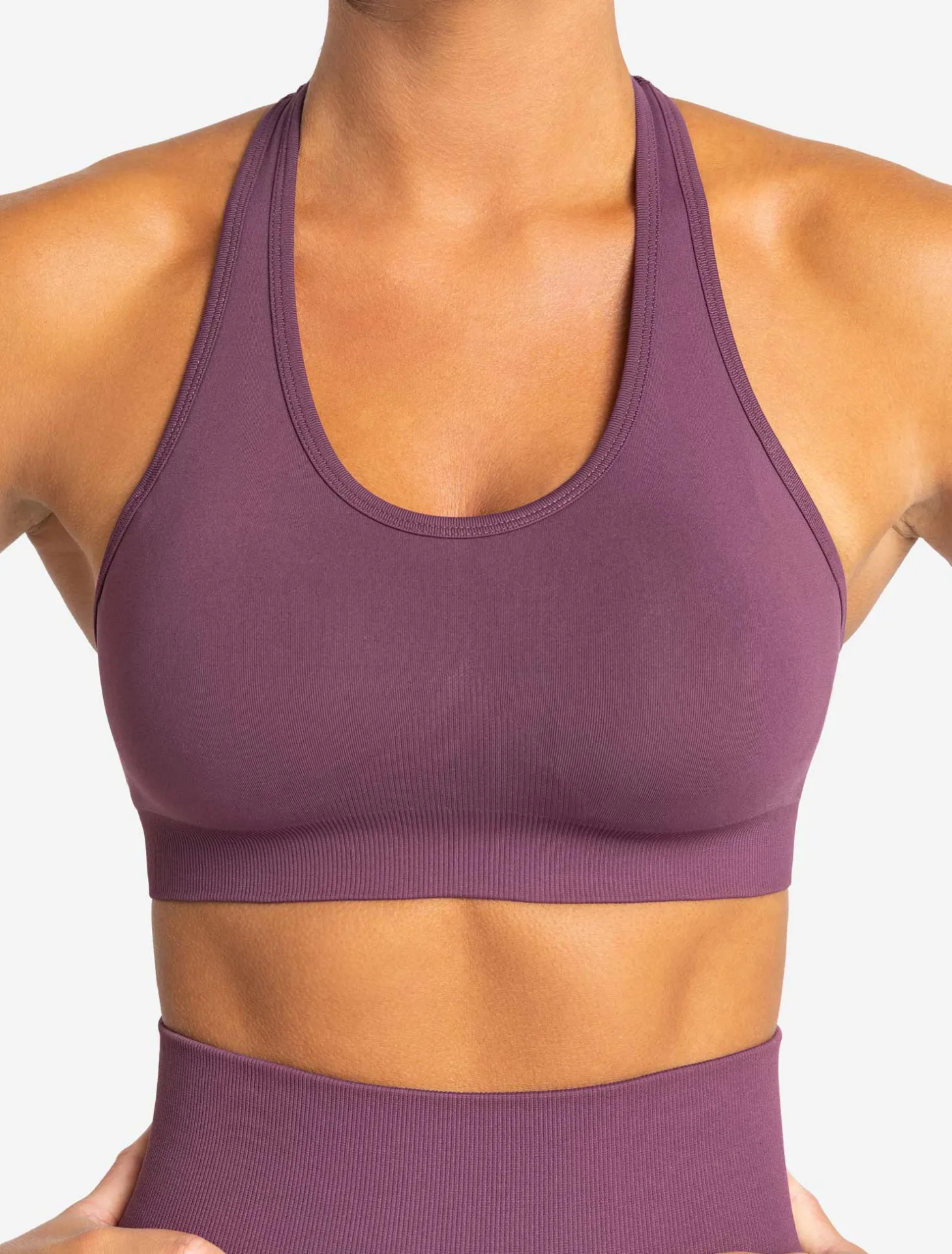 Move Seamless Sports Bra Plum