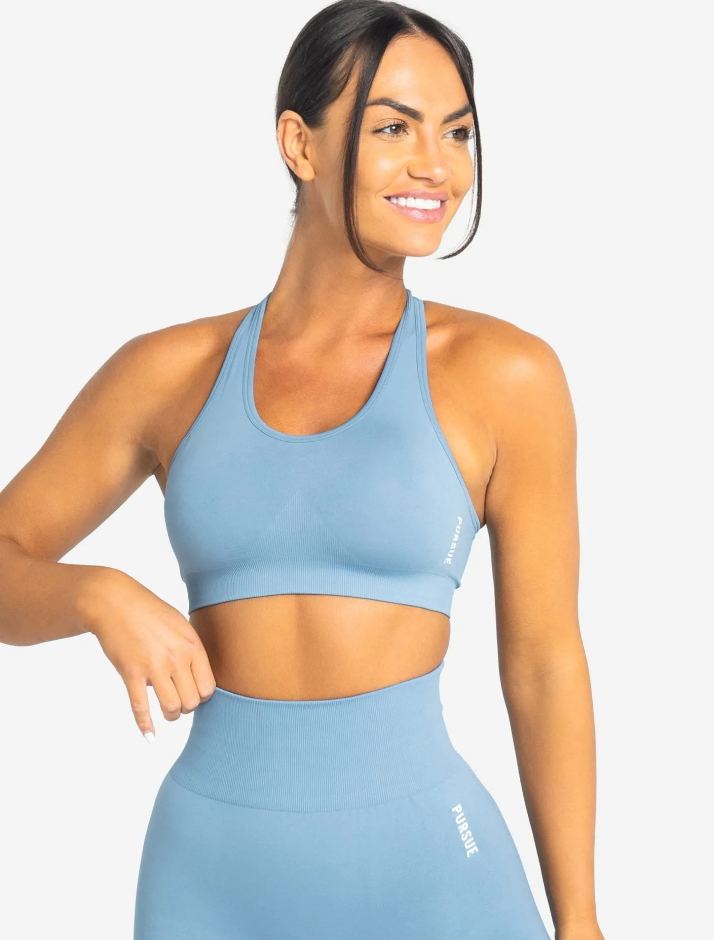 Move Seamless Sports Bra Sky Blue
