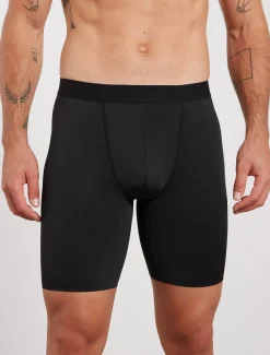 Performance Boxers Black (Long Length)