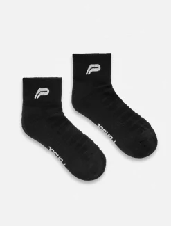 Premium Cushioned Running Socks Black