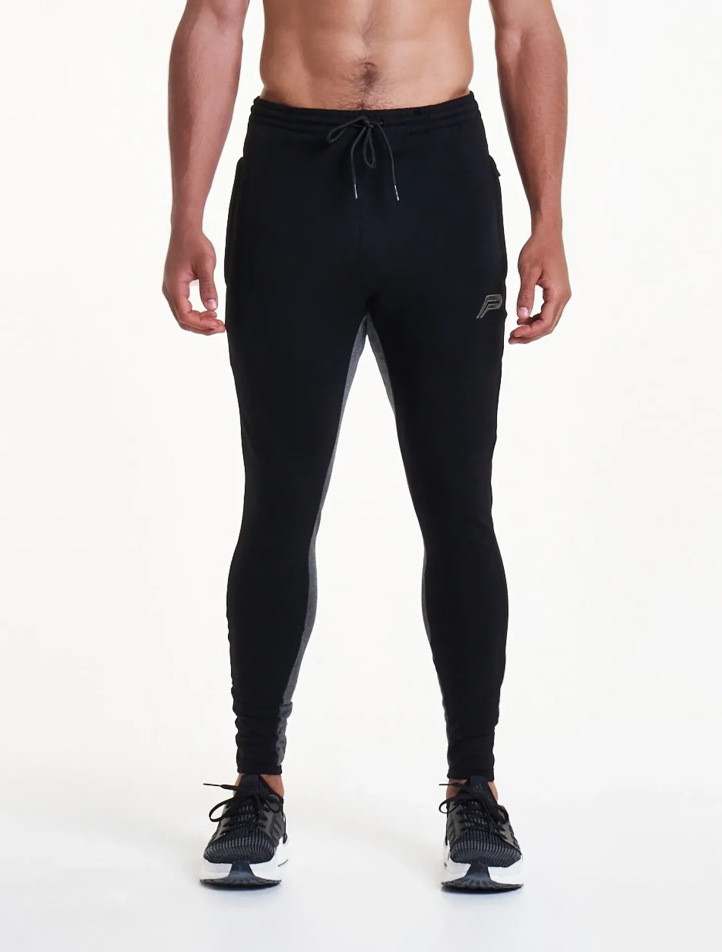 Pro-Fit Tapered Bottoms Black Grey
