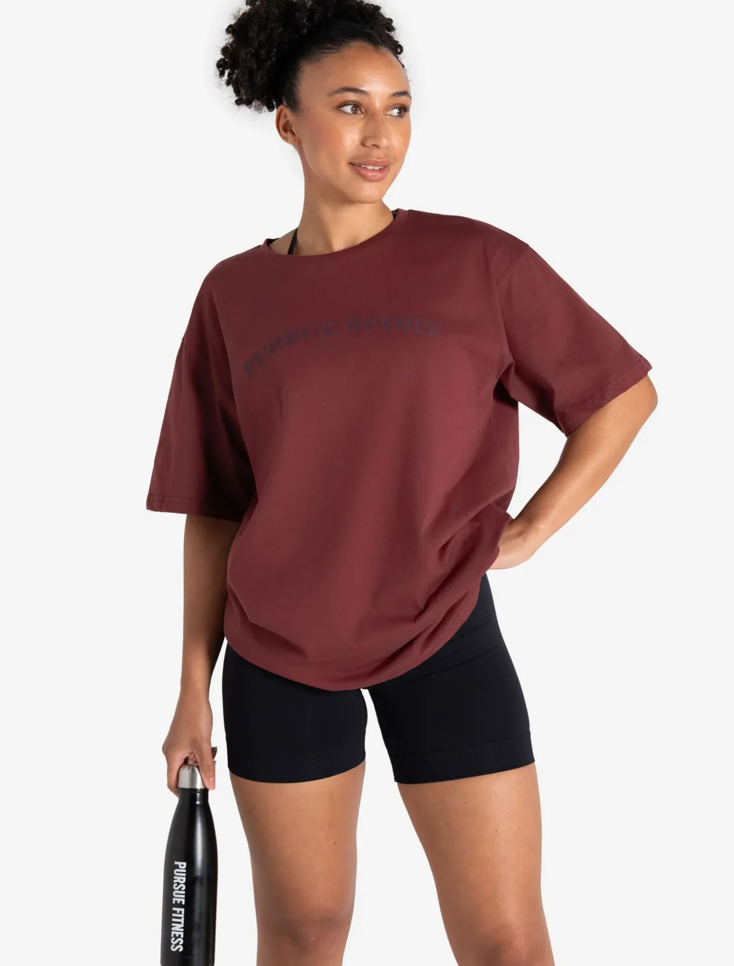Pump Cover T-Shirt Dark Cherry