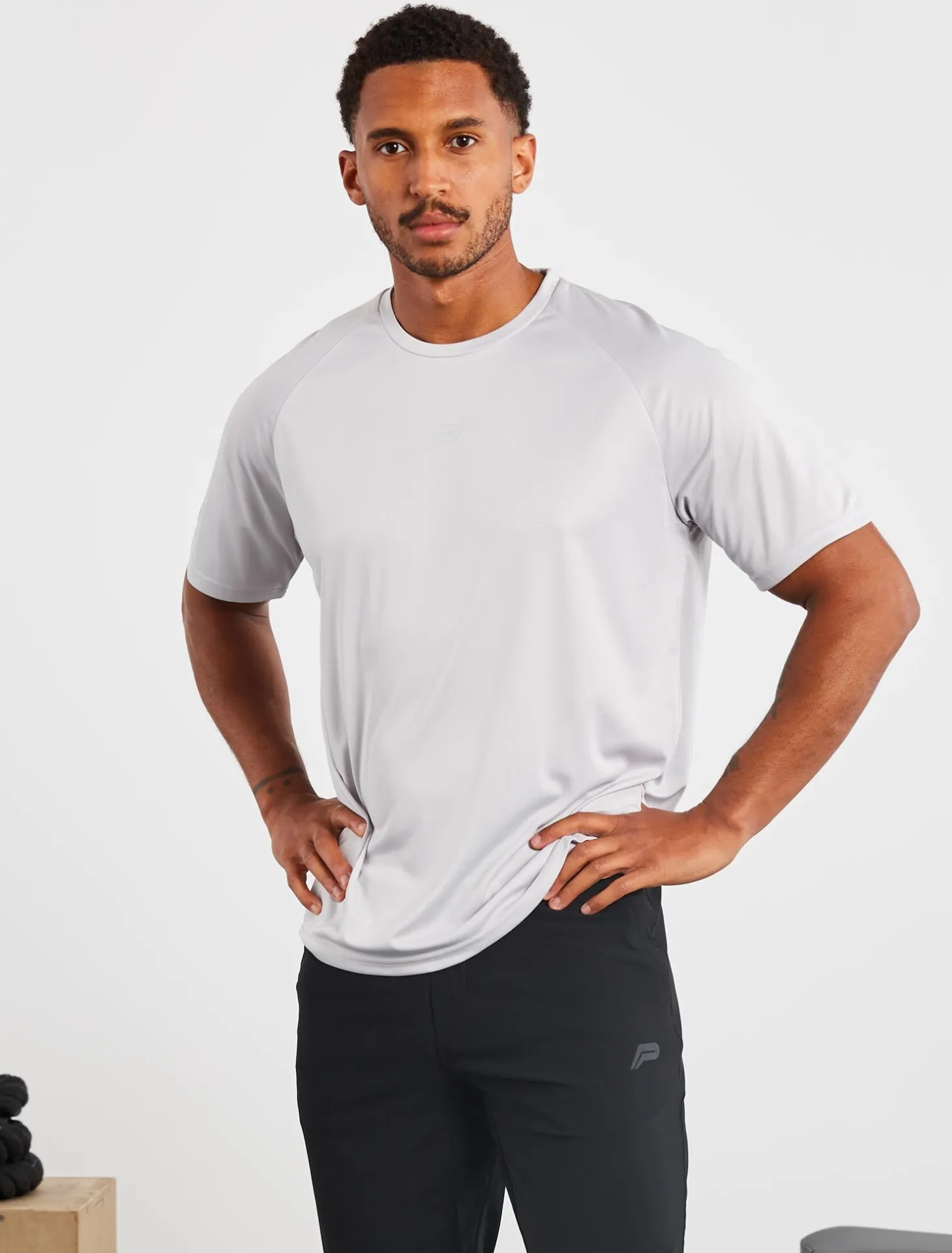 Relaxed Fit Training T-Shirt Grey