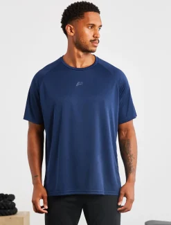 Relaxed Fit Training T-Shirt Navy