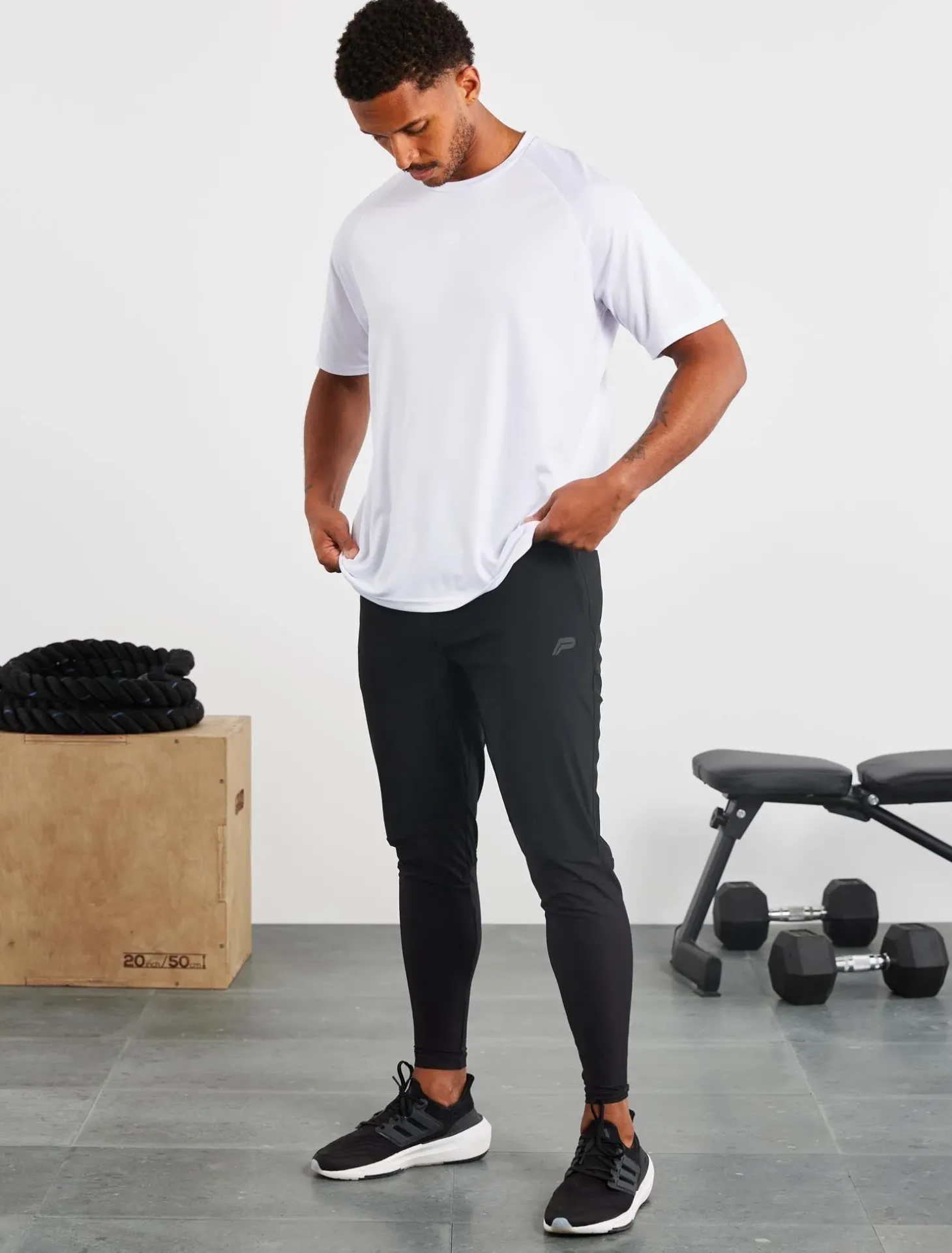 Relaxed Fit Training T-Shirt White