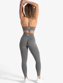 Scrunch Seamless Adjustable Sports Bra Mid Grey