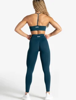 Scrunch Seamless Adjustable Sports Bra Dark Teal