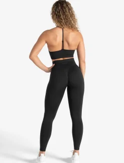 Scrunch Seamless Adjustable Sports Bra Blackout
