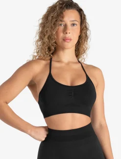 Scrunch Seamless Adjustable Sports Bra Blackout