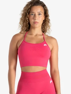 Scrunch Seamless Built-in Bra Tank Bubblegum Pink