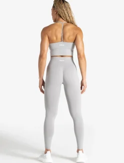 Scrunch Seamless Built-in Bra Tank Grey