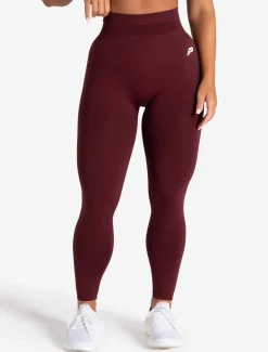 Scrunch Seamless Leggings Dark Cherry