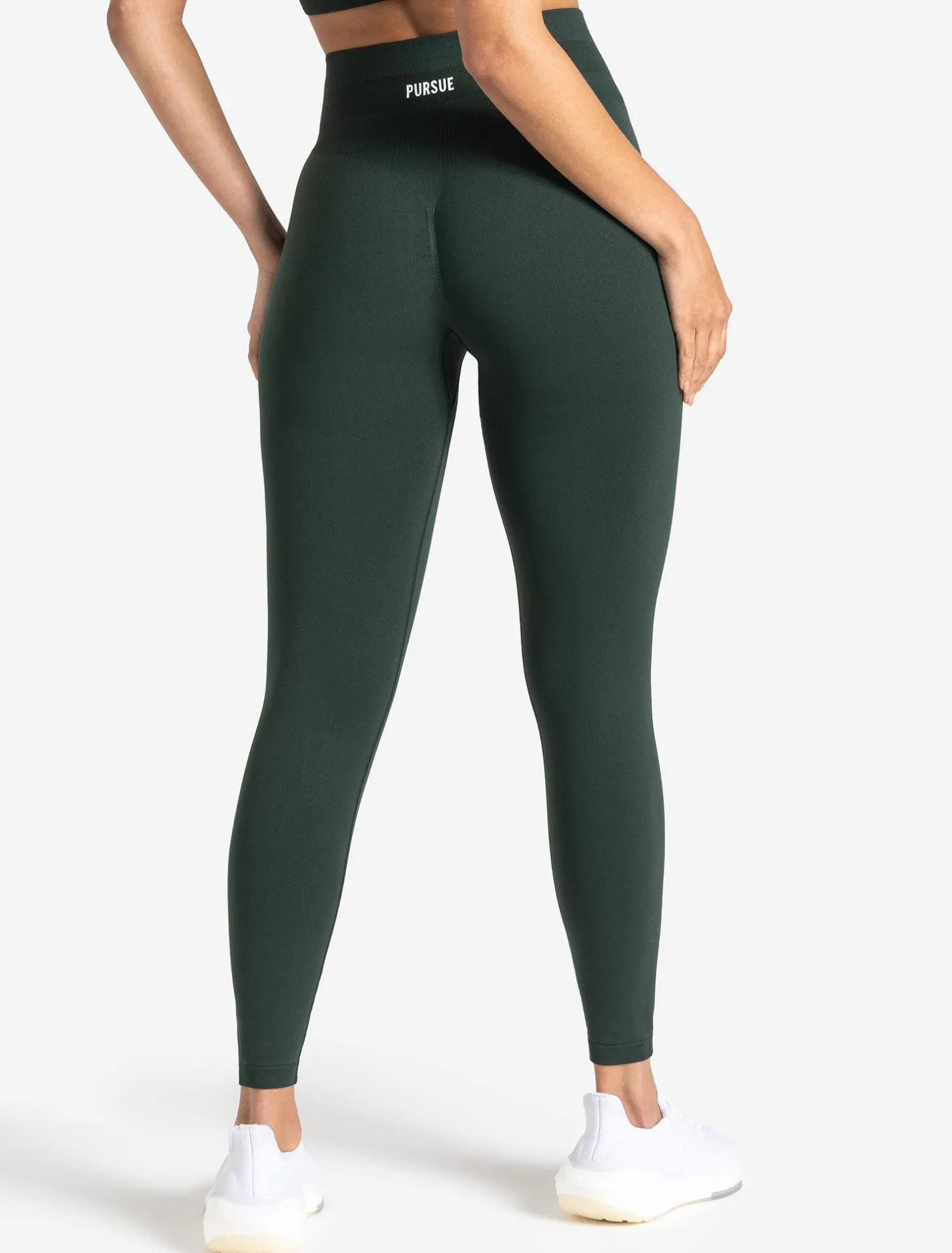 Scrunch Seamless Leggings Forest Green