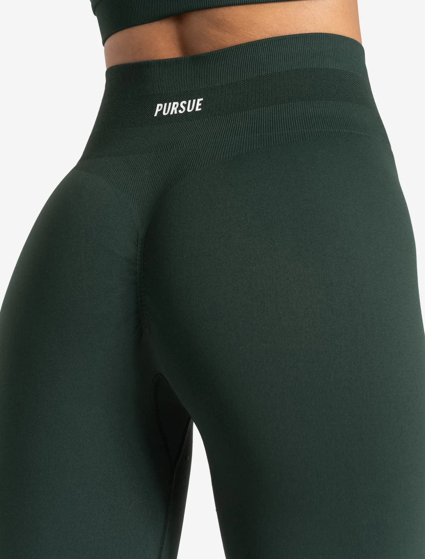 Scrunch Seamless Leggings Forest Green
