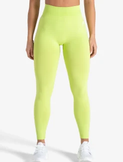 Scrunch Seamless Leggings Lime Zest
