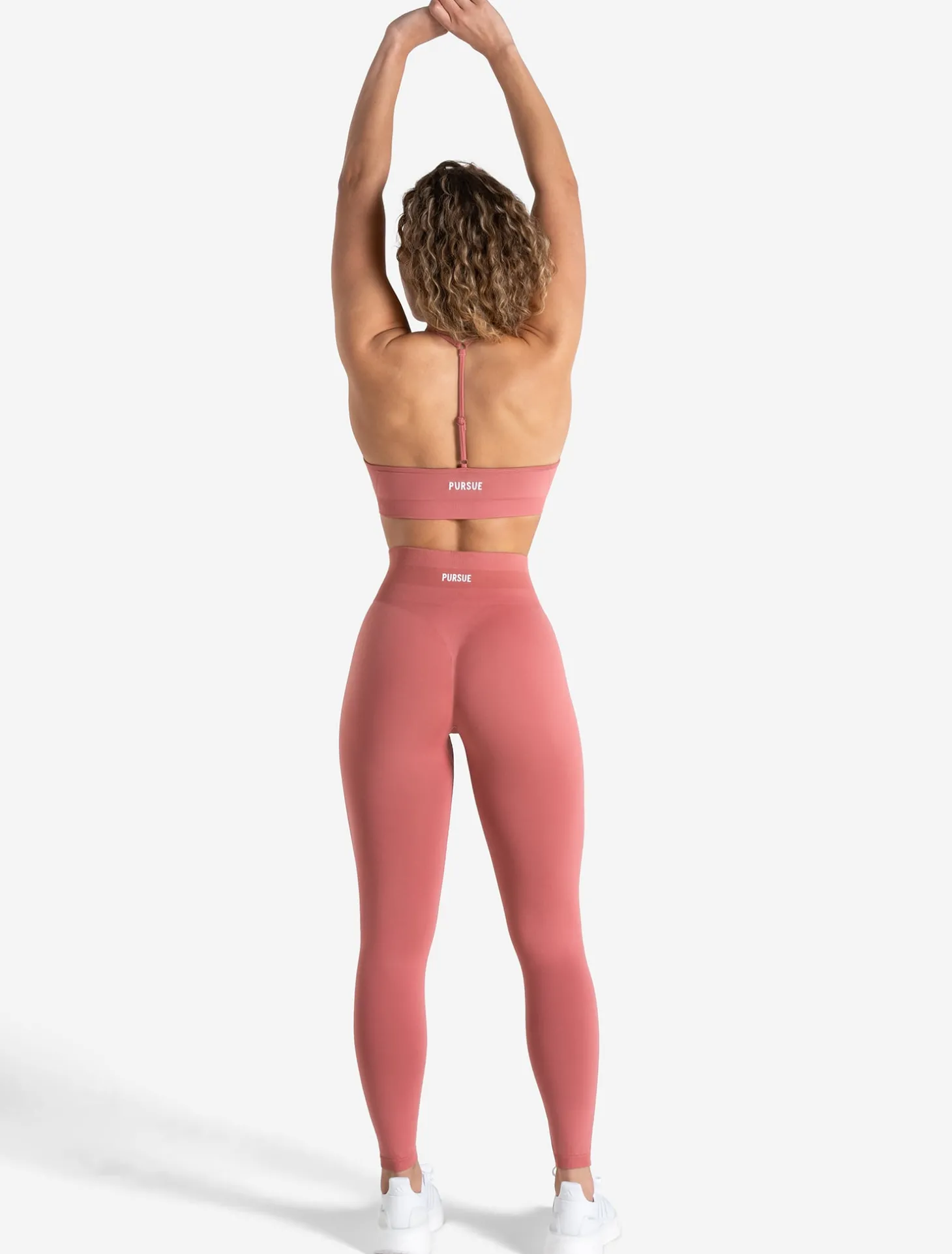 Scrunch Seamless Leggings Peony Pink