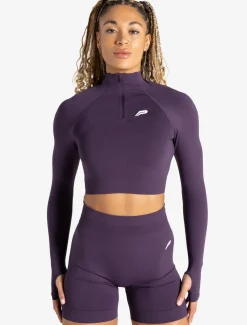 Scrunch Seamless Shorts Blackberry