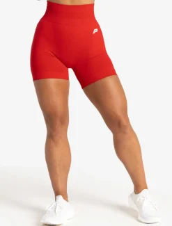 Scrunch Seamless Shorts Candy Red