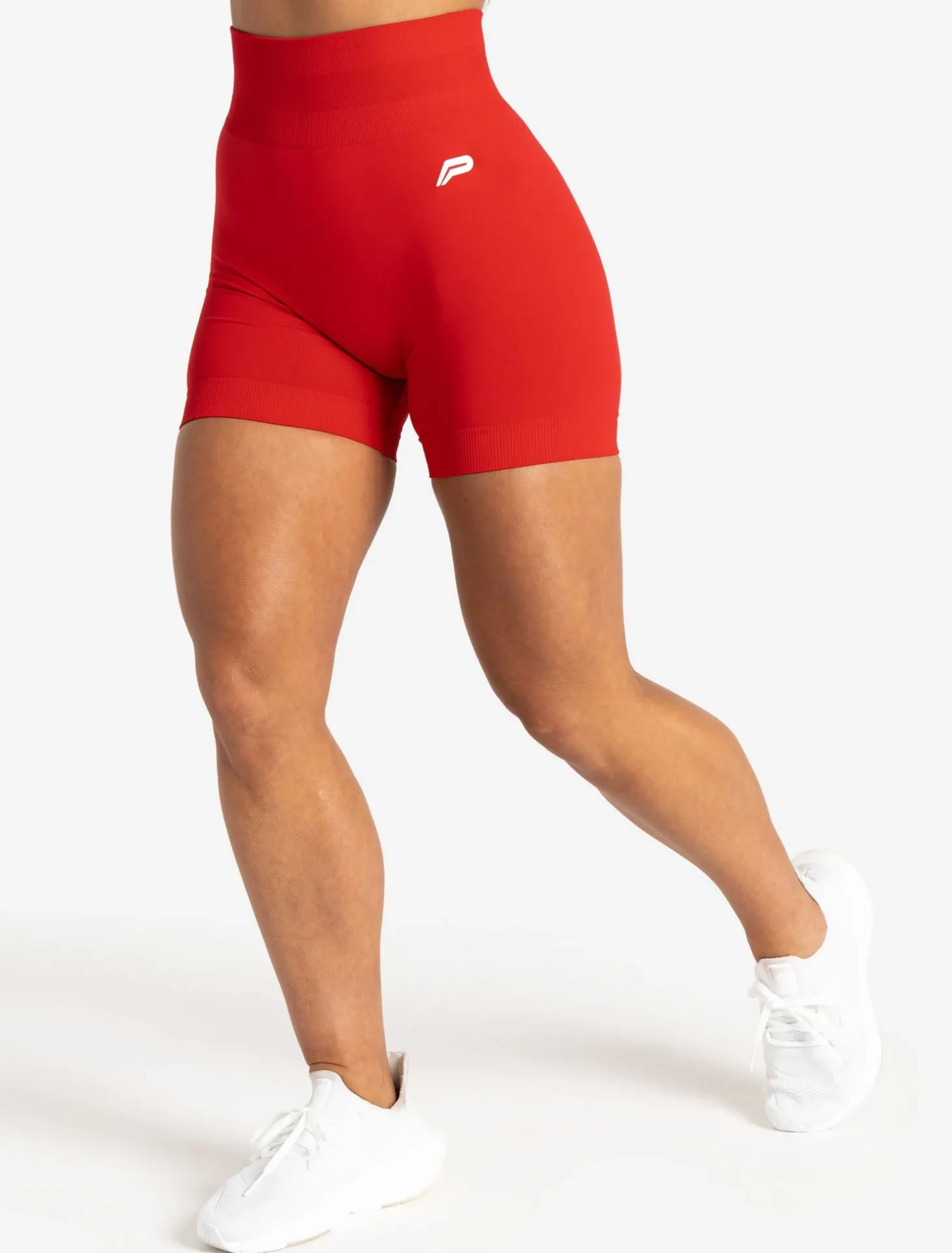 Scrunch Seamless Shorts Candy Red
