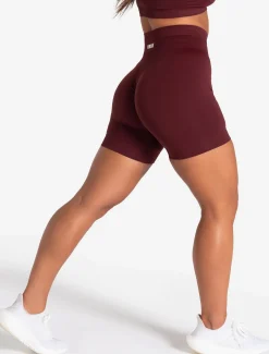 Scrunch Seamless Shorts Dark Cherry