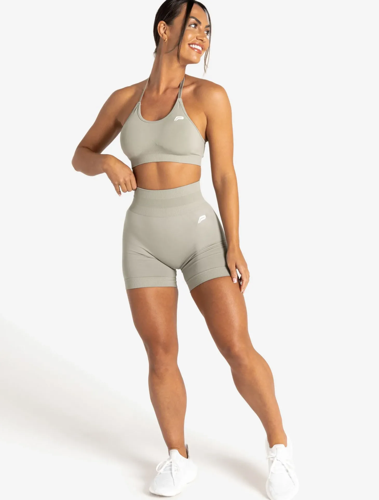 Scrunch Seamless Shorts Sage